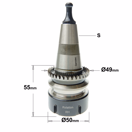 ER32 Mandrins balancés de précision ISO 30 Morbidelli en SCM, droite · 183.250.01