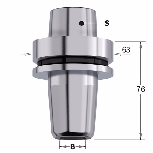 Support de sertissage HSK B=20mm